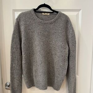 Madewell Gray Wool and Alpaca Sweater